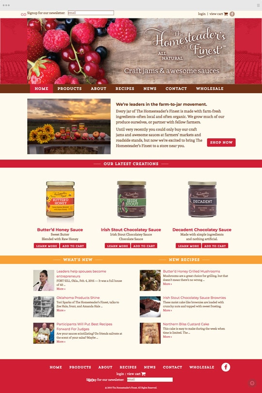 homesteader-food-website-design-1