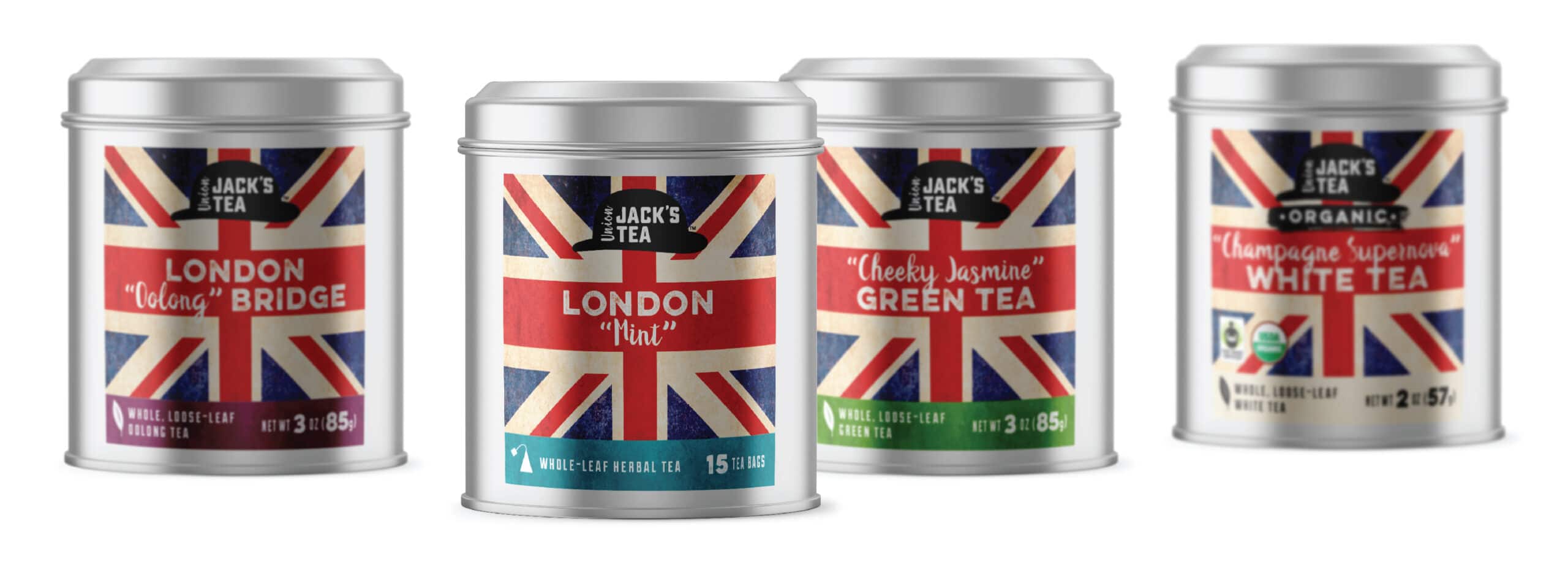 Tea Tin Packaging Design
