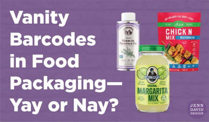 Vanity Barcodes in Food Packaging—Yay or Nay?